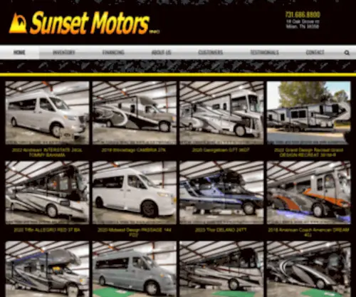 Sunsetmotors.com(Sunset Motors) Screenshot