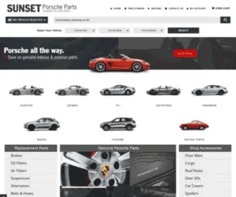 Sunsetporscheparts.com(Genuine OEM Porsche Parts) Screenshot