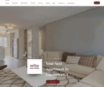 Sunsetridgeliving.com(Apartments in Lancaster) Screenshot