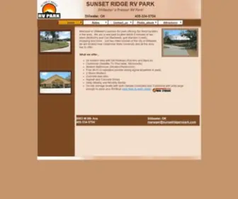 SunsetridgervPark.com(Sunset Ridge RV Park) Screenshot