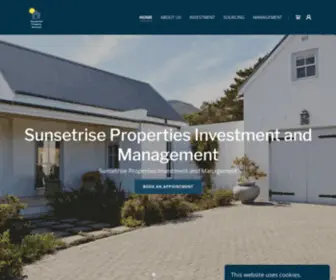 Sunsetriseproperty.com(Sunsetrise property investment and property management) Screenshot