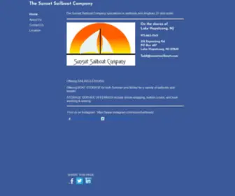 Sunsetsailboats.com(The Sunset Sailboat Co) Screenshot