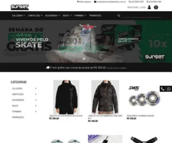 Sunsetskateshop.com.br(Sunset Skateshop) Screenshot