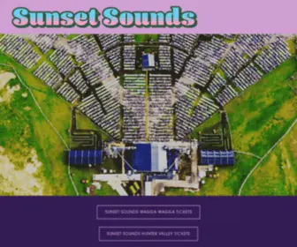 Sunsetsounds.com.au(Sunset Sounds) Screenshot