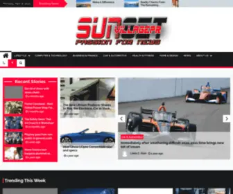 Sunsetvillagepr.com(Passion For News) Screenshot