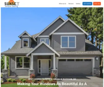 Sunsetwindowcleaning.ca(Sunset Window Cleaning) Screenshot