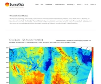 Sunsetwx.com(Innovation Beyond the Horizon) Screenshot