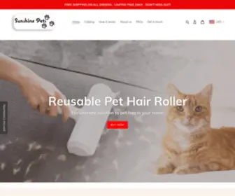 Sunshine-Pets.com(Create an Ecommerce Website and Sell Online) Screenshot