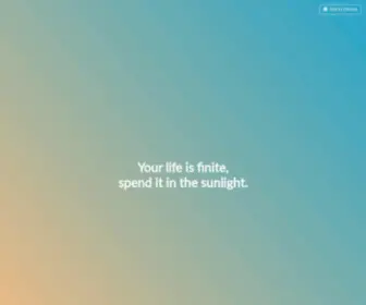 Sunshine.fyi(Calculating how much sun is left) Screenshot