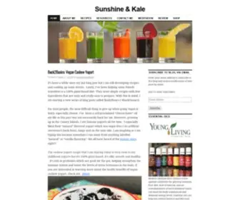 Sunshineandkale.com(Sunshine & Kale) Screenshot