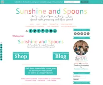 Sunshineandspoons.com(Sunshine and Spoons) Screenshot