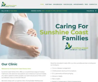 Sunshinecoastfamilyclinic.com.au(Sunshine Coast Family Clinic) Screenshot