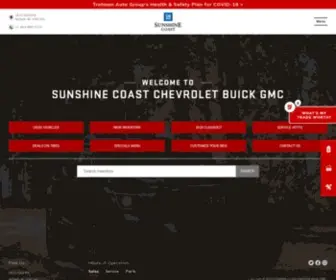 Sunshinecoastgm.com(Sunshine Coast Chevrolet Buick GMC) Screenshot