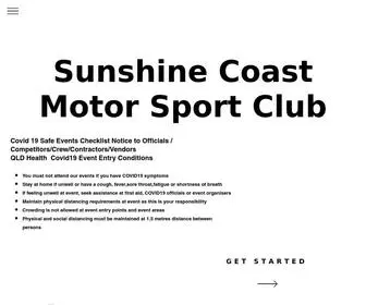 Sunshinecoastmotorsportclub.com.au(Scmsc) Screenshot