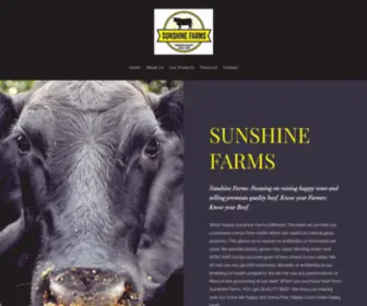 Sunshinefarmsarkansas.com(Sunshine Farms) Screenshot