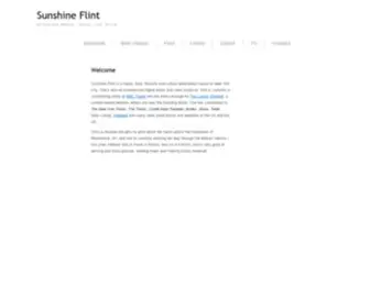 Sunshineflint.com(Sunshine Flint) Screenshot