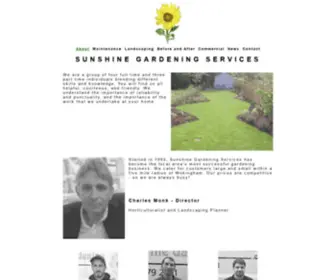 Sunshinegardening.com(Sunshine Gardening Services) Screenshot