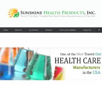 Sunshinehealthproducts.net(Sunshine Health Products) Screenshot