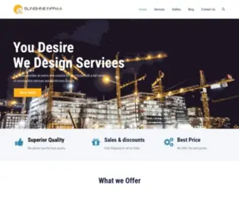 Sunshineinfra.com(SunShine Infraa Developers) Screenshot