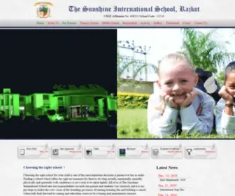 Sunshineinternationalschool.com(The Sunshine International School) Screenshot