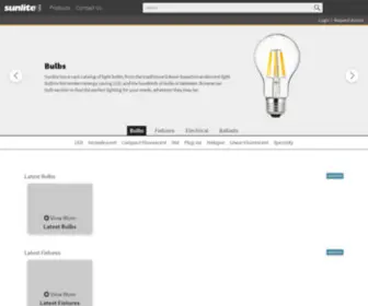 Sunshinelighting.com(Sunshine Lighting) Screenshot