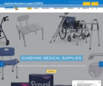 Sunshinemedicaldme.com(Caring Great Service) Screenshot