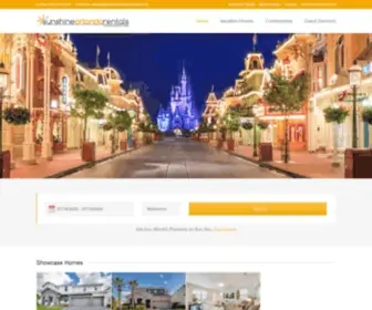 Sunshineorlandorentals.com(Sunshine Orlando Rentals) Screenshot