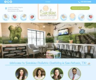 Sunshinepdtx.com(Sunshine Pediatric Dentistry) Screenshot