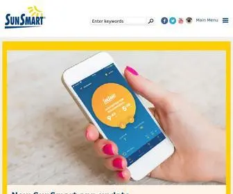 Sunsmart.com.au(Prevent skin cancer & sunburn this summer) Screenshot