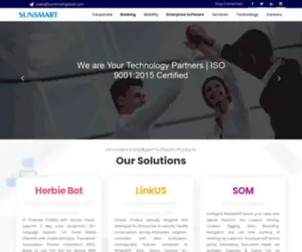 SunsmartGlobal.com(Leading software company Dubai) Screenshot