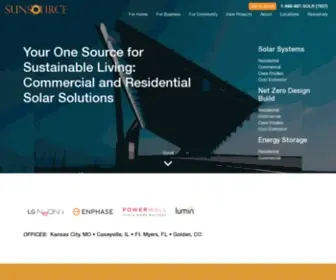 Sunsourcehomes.com(Residential and Commercial Solar System Installations) Screenshot