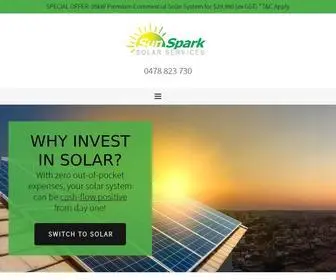 Sunspark.com.au(Solar Power) Screenshot