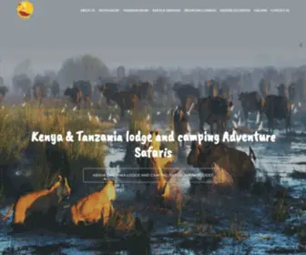 Sunsplashsafaris.com(Kenya Tanzania wildlife safari) Screenshot