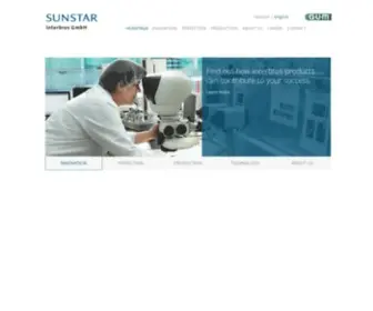 Sunstarinterbros.com(Sunstar Interbros GmbH) Screenshot