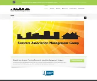 Sunstatemanagement.com(Sunstate Management Group) Screenshot