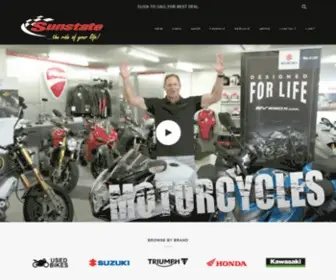 Sunstatemotorcycles.com.au(Sunstate Motorcycles) Screenshot