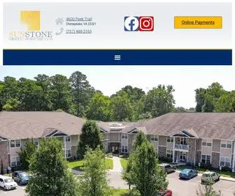 Sunstonedev.com(Sunstone Apartments) Screenshot