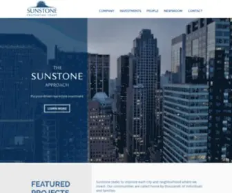 Sunstonept.com(Sunstone's mission) Screenshot