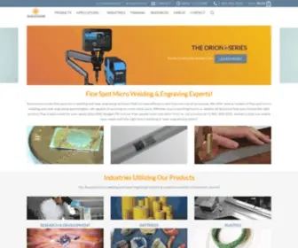 Sunstonewelders.com(Micro Spot Welding Sytem and Engraving Solutions) Screenshot