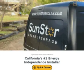 Sunstorsolar.com(Sunstorsolar) Screenshot