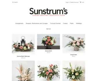 Sunstrums.ca(Sunstrum's Florist) Screenshot