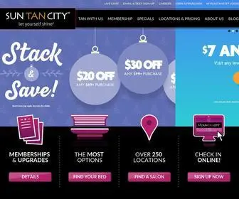 Suntancity.com(Sun Tan City) Screenshot