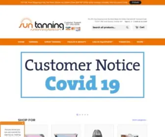 Suntanningstore.com(Spray Tanning Equipment) Screenshot