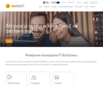 Suntech.pl(OSS, BSS, Paszportyzacja sieci, Billing, Network inventory) Screenshot