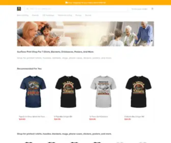 Sunteee.com(SunTeee Print shop for T) Screenshot