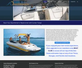 Suntexwatersports.com(Suntex Watersports) Screenshot
