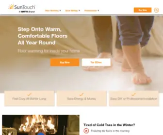 Suntouch.net(Radiant Floor Heating & Snow Melting Systems) Screenshot