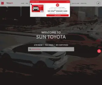 Suntoyota.com Screenshot
