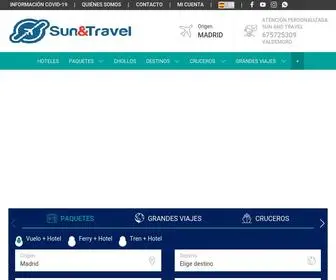 Suntravelviajes.com(Te ofrecemos una amplia y completa oferta de viajes) Screenshot