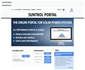 Suntrol-Portal.com(Suntrol Portal) Screenshot